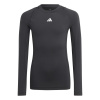 adidas Techfit AEROREADY Long Sleeve Top Juniors Black 13 Years