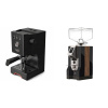 Gaggia Classic UP, black + Eureka Mignon Specialita, WD black, walnut