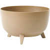 Nohel Garden Žardinka ROMA ECO WOOD 4v1 plastová + 3 ks nožičiek 24x15cm šedá