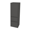 Mereo Opto kúpeľňová skrinka vysoká 125 cm, ľavé otváranie, Multidecor, Šedá diamant CN995LSEDD
