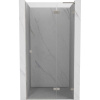 Mexen Lunar L sprchové dvere otváravé pravé 85 cm, transparentné, brúsený nikel - 834L-085-000-97-00-P