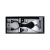Biele traky elegantné biela 115 cm štandard