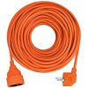 Solight 1z prodlužovací přívod - spojka, 15m, 3 x 1,5mm2, oranžová PS12O