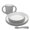 INTERBABY | Jedálenský set - sivý