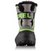 Sorel Toddler Snow Commander Detská outdoorová Obuv Farba: Quarry Cyber Green, Veľkosť: 22 1638112052