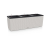 Kvetináč Lechuza Trio Cottage 30 light grey komplet set 100x32x34 cm