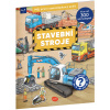 Můj první samolepkový sešit – STAVEBNÍ STROJE