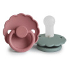 DVOJBALENIE CUMLÍKOV FRIGG DAISY DUSTY ROSE/ LILY PAD, +6M, SILIKÓN
