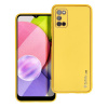 Kryt Forcell LEATHER Case Samsung Galaxy A03S žltý