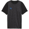 Puma Individual Cup T-Shirt Juniors Black/Blue 13 rokov