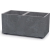 Prosperplast Kvetináč Sierra Case Beton Effect - Marengo - 77 x 38,5 cm