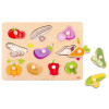 Tooky Toy Puzzle vkladacie Zelenina
