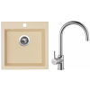 Set Sinks G250 (dřez Viva 455 Sahara 50 + baterie Vitalia Chrom - lesklý)