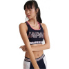 Superdry FLASH SPORT CITY BRA tmavo modrá,biela Dámska športová podprsenka 10