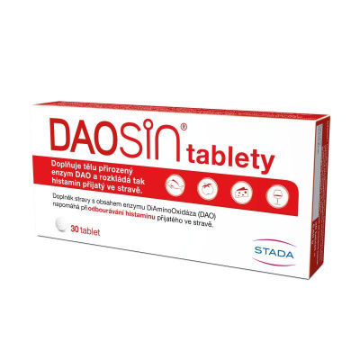 Daosin doplnok stravy s enzýmom DiAminoOxidáza – 30 tabliet