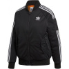 adidas SHORT BOMBER BB čierna,biela Dámska bunda 36