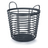 Prosperplast Kôš s uchami Zanzi Bascet antracit 43 cm
