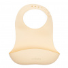 Silikónový podbradník New Baby béžový