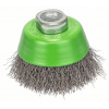 BOSCH BOSCH Miskovitá kefa, nehrdzavejúca 65 mm, 0,3 mm, M14