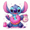CUKROVÁ TLAČ Opłatek na Tort Cukrová hmota STICZ STICH STITCH LILO #79