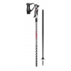 LEKI HOT SHOT S Eloxal Black/Anodized Grey/Bright Red