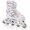 Nastaviteľné Kolieskové Korčule RAVEN Pulse White/Pink 37-40