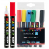 Posca súprava popisovačov uni žltý 8ks 1balenie