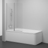 Ravak Vanová zástěna 10° 150x100 cm satin 7QLA0U03Z1
