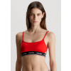 Dámske plavky Calvin Klein KW0KW02425 + KW0KW02431 XNE M Červená