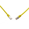 SOLARIX 10G patch kabel CAT6A SFTP LSOH 2m,žlutý