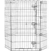 Klietka/ohrádka Amazon Basics kovová 107x61x61 cm ČIERNA VYPR