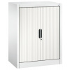 Kancelárska skriňa Omnispace - Sideboard, zalamovacie dvere, 800 x 420 x 1030 mm, biela
