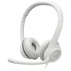 Logitech USB Headset H390 biely 981-001286