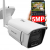 Tubová vonkajšia IP kamera WiFi 5MPx Full HD ZOOM