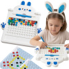 WOOPIE Detská magnetická tabuľa Montessori MagPad Rabbit