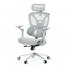 Autronic Kancelářská židle, synchronní mechanismus, šedá síťovina, KA-B2363 GREY
