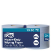 Priemyselné utierky v rolke 2-vrstv. TORK Heavy Duty modré W1/W2, návi