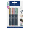 Faber-Castell, 160706, metalické popisovače na rôzne povrchy, 6 ks