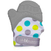 Bblüv Glüv dětská kousací rukavice Aqua Grey