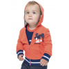 Chlapčenská mikina - WINKIKI WNB 91312, oranžová Farba: Oranžová, Veľkosť: 92