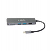 D-Link 6-in-1 USB-C Hub with HDMI/Card Reader/Power Delivery (DUB-2327)
