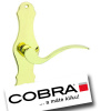 COBRA MUNSTER Povrch: OLV - mosadz leštená lesklá, Rozteč: 72 mm, Prevedenie: PZ RE (kľučka pravá/guľa)