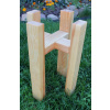 Stojan na kvety - Kvetinový flower stand farba dub 30/20 cm (Stojan na kvety - Kvetinový flower stand farba dub 30/20 cm)