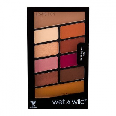 Wet n Wild Color Icon 10 Pan paletka deseti očních stínů 8.5 g odstín Rosé In The Air