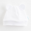NEW BABY Dojčenská bavlnená čiapočka New Baby Kids biela - 56