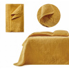Prikrývka na posteľ - Blocate Room99 Polyester 260 x 240 cm odtiene žltej (Bedspread k lôžku Leil horčičky 240x260)
