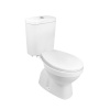 Mereo WC kombi, RIMLESS, spodný odpad s armatúrou VSD98