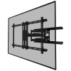 Neomounts WL40S-850BL18 TV držák na zeď naklápěcí, nakláněcí, 109,2 cm (43) - 215,9 cm (85), WL40S-850BL18