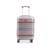 Malý palubný kufor do lietadla s expandérom ABS 40 l Worldline 629 zlatá