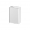 Cersanit Mille, závesná WC skrinka pod umývadlo 392x214x590 mm, biela matná, S1022-002